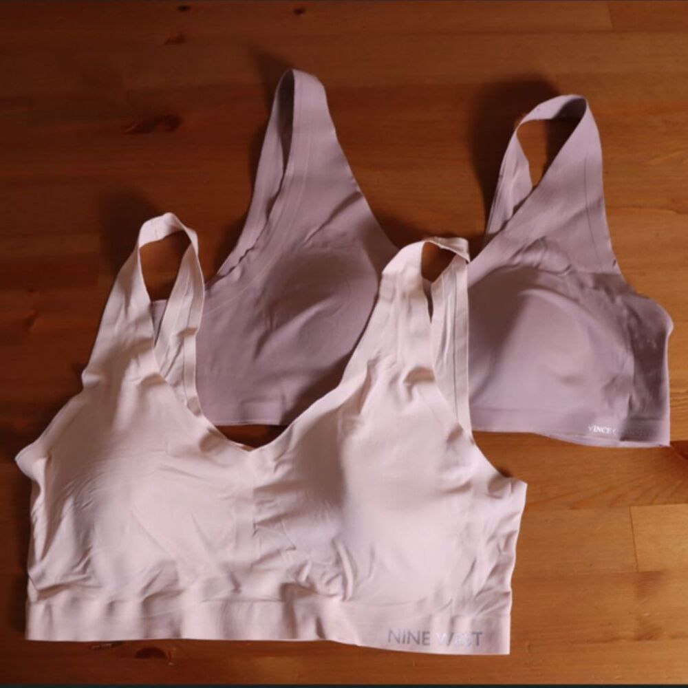 Set of 2 Light Padded Bras Nine West Vince Camuto Size L